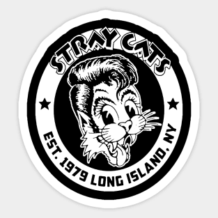 1979 long island cat rock band Sticker